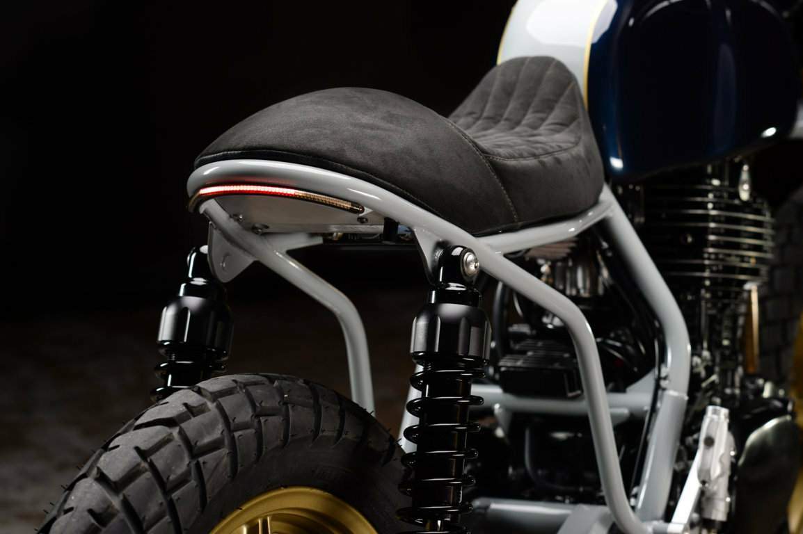 Honda FT 500 Ascot Custom by Revival Cycles cafe racer wiring harness 